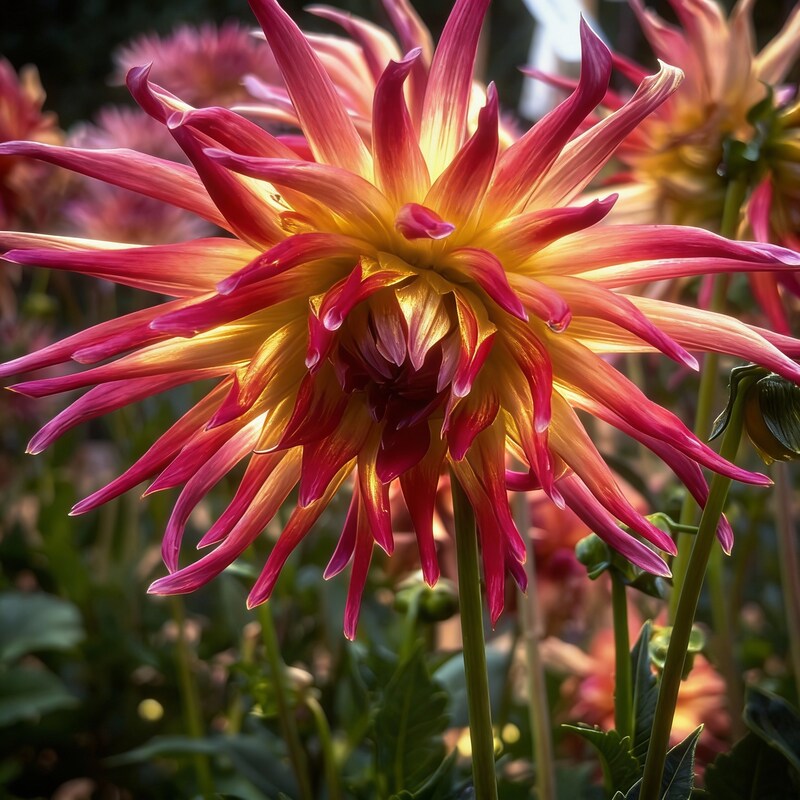dahlia-electric-flash-flower-seeds-for-garden-planting