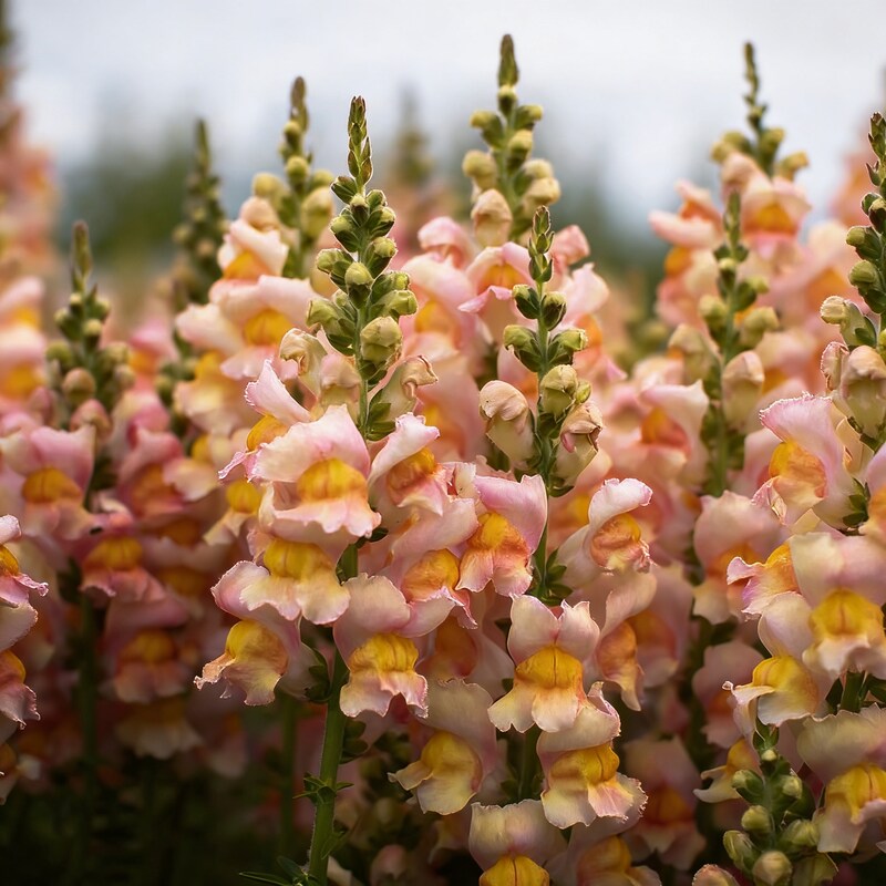 Apricot Snapdragon Flower Seeds - Apricot Snapdragon Flower Seeds for Garden
