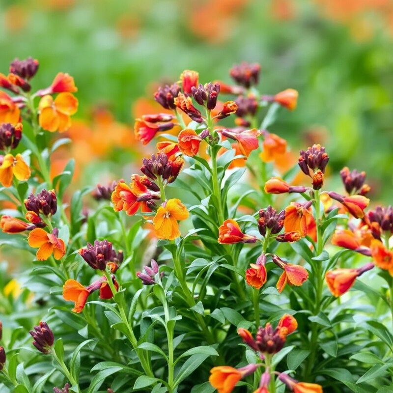 Wallflower Fire King Flower Seeds