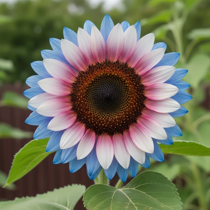 Rare Bright Blue Sunflower Seeds — Unique Blooms for Eye-Catching Garden Displays