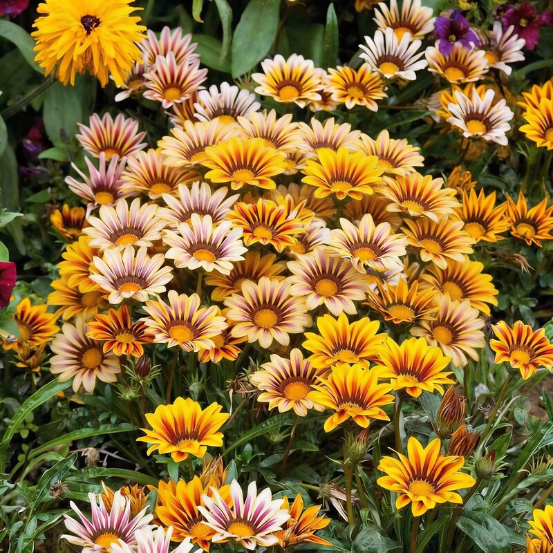 Gazania Mix Flower Seeds for Garden Planting
