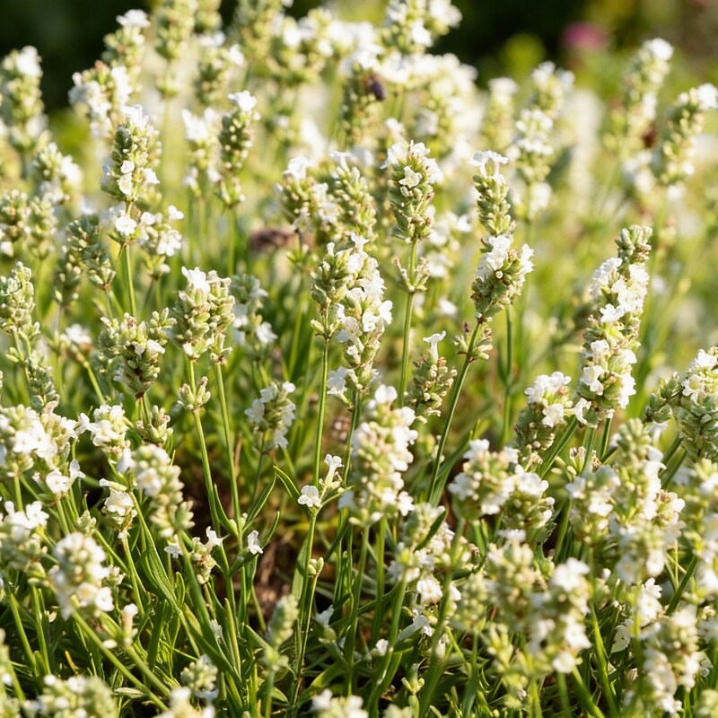 Creamy White Lavender Seeds – Soft Fragrant Blooms for Gardens & Landscaping