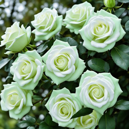 White Green Rose Flower Seeds - Rose Flower Seeds for Garden