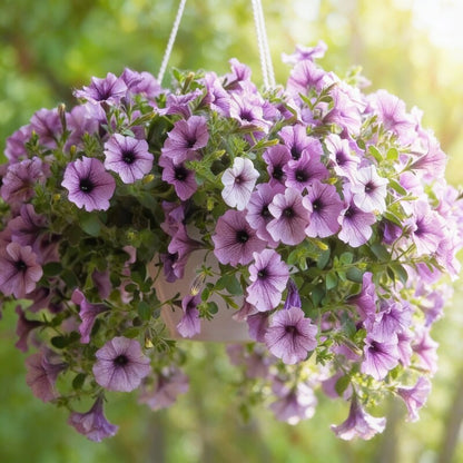 Lavender Petunia Seeds for Gardens and Hanging Baskets