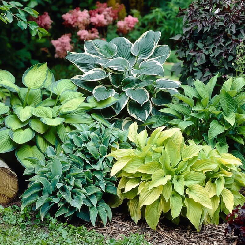 Hosta Mix Plant Seeds - Hosta Foliage Seeds for Garden