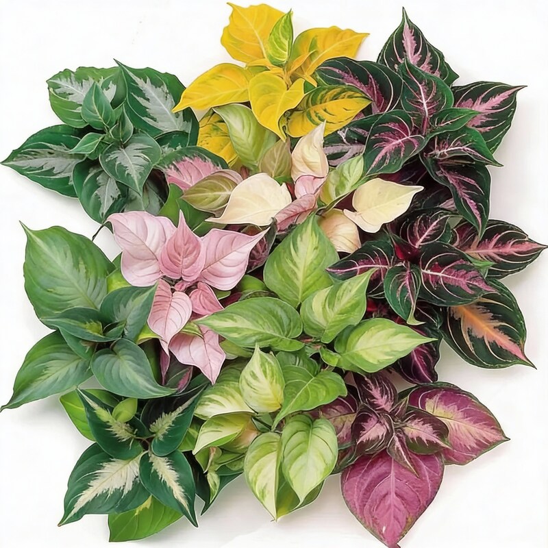 Hosta Mix Seeds for Planting - Green and Variegated