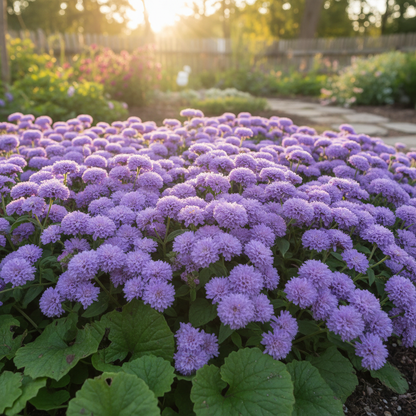 Violet Ageratum Flower Seeds for Planting